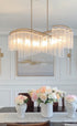Maxim Victoria 6 Light Linear Chandelier Model: 39579WFLGS