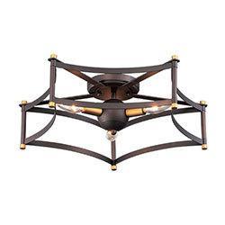 Maxim Wellington Flush Mount Model: 13590OIAB