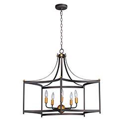 Maxim Wellington Multi Light Pendant Model: 13595OIAB