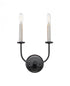 Maxim Wesley 2 Light Wall Sconce Model: 10322BKSN
