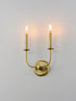 Maxim Wesley 2 Light Wall Sconce Model: 10322BKSN