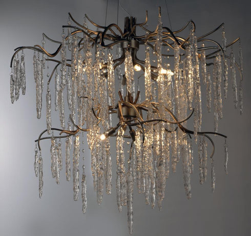 Maxim Willow Multi Tier Chandelier Model: 26288ICSG