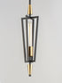 Maxim Wings 1 Light Pendant Model: 11653BKSBR