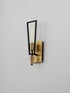 Maxim Wings 1 Light Wall Sconce Model: 11651BKSBR