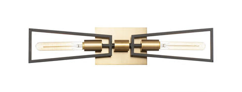 Maxim Wings 2 Light Wall Sconce Model: 11652BKSBR
