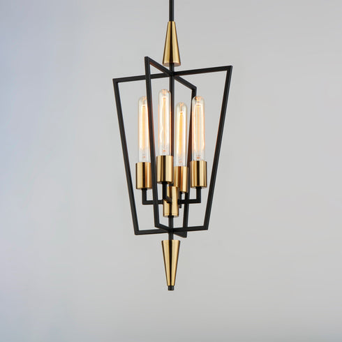Maxim Wings 4 Light Pendant Model: 11654BKSBR