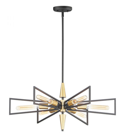 Maxim Wings 6 Light Chandelier Model: 11656BKSBR