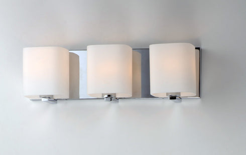 Maxim Wrap 3 Light Bath Vanity Model: 11253SWPC