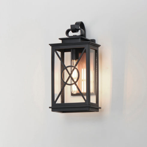 Maxim Yorktown Vx Outdoor Wall Mount Model: 40804CLACPBK