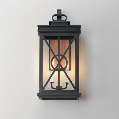 Maxim Yorktown Vx Outdoor Wall Mount Model: 40806CLACPBK