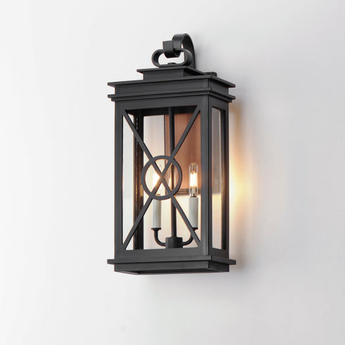 Maxim Yorktown Vx Outdoor Wall Mount Model: 40806CLACPBK