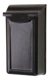 Melbourne Cast Aluminum Black Mailbox