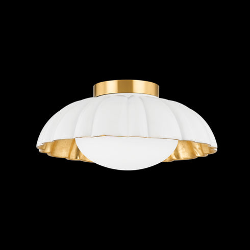 Mitzi 1 Light Flush Mount Model: H666501-AGB/CSW