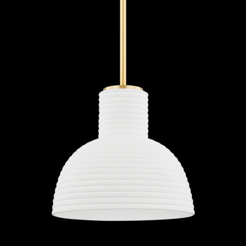 Mitzi 1 Light Pendant Model: H721701-AGB/CWW