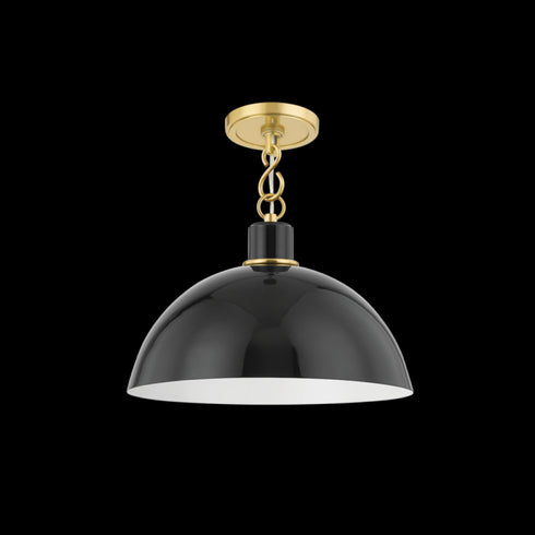 Mitzi 1 Light Pendant Model: H769701S-AGB/GWH