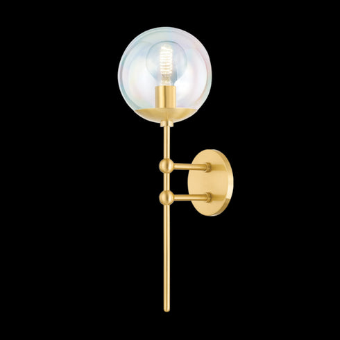 Mitzi 1 Light Wall Sconce Model: H726101-AGB