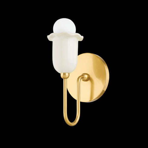 Mitzi 1 Light Wall Sconce Model: H732101-AGB/CAI