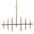 Mitzi 12 Light Chandelier Model: H296812-AGB/BK