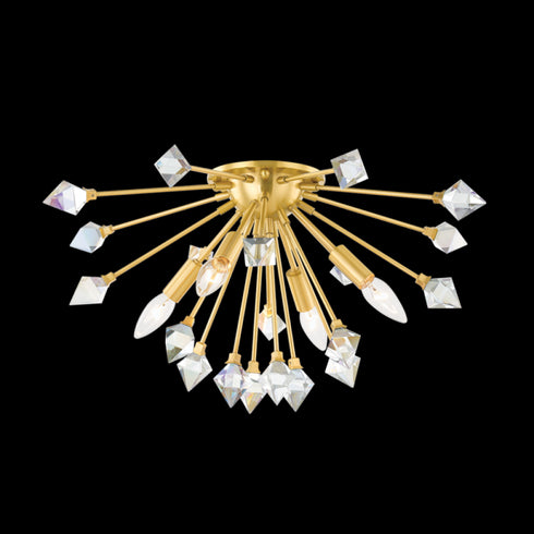 Mitzi 4 Light Flush Mount Model: H727504-AGB