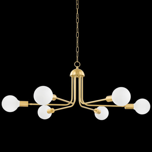 Mitzi 6 Light Chandelier Model: H774806-AGB
