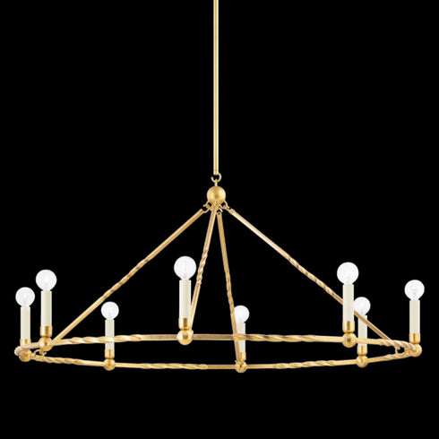 Mitzi 8 Light Chandelier Model: H738808-VGL