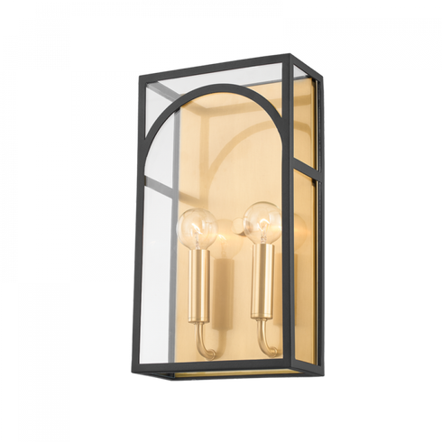 Mitzi Addison 2 Light Wall Sconce Model: H642102-AGB/TBK