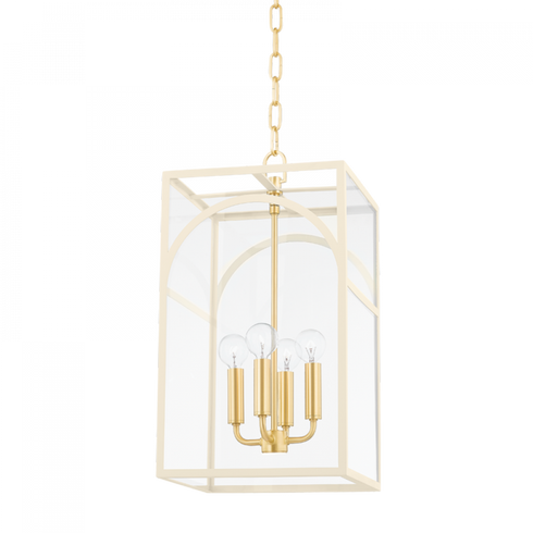Mitzi Addison 4 Light Small Pendant Model: H642704S-AGB/TBK