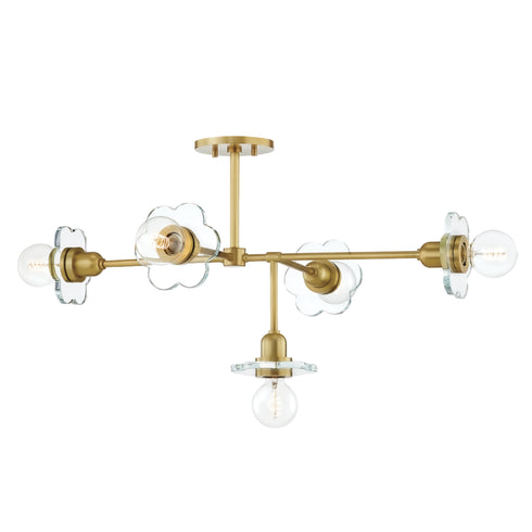 Mitzi Alexa 5 Light Chandelier Model: H357805-AGB