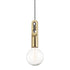 Mitzi Angela 1 Light Large Pendant Model: H257701-AGB