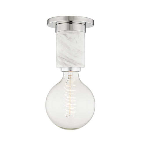 Mitzi Asime 1 Light Flush Mount Model: H120601-AGB