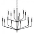 Mitzi Bailey 15 Light Chandelier Model: H516815-AGB/SBK