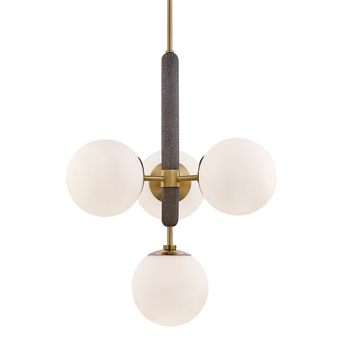 Mitzi Brielle 4 Light Pendant Model: H289804-AGB