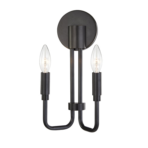 Mitzi Brigitte 2 Light Wall Sconce Model: H261102-OB
