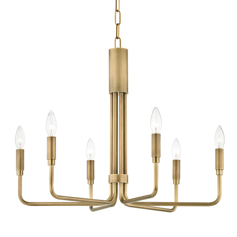 Mitzi Brigitte 6 Light Small Pendant Model: H261806-AGB