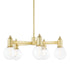 Mitzi Bryce 5 Light Chandelier Model: H419805-AGB