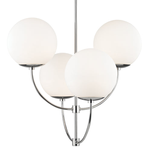 Mitzi Carrie 4 Light Chandelier Model: H160804-PN