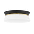 Mitzi Cath 1 Light Flush Mount Model: H425502-AGB/BK