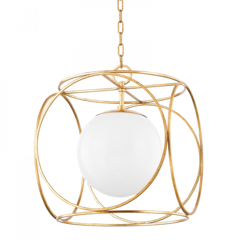 Mitzi Claire 1 Light Large Pendant Model: H632701L-TWH