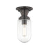 Mitzi Clara 1 Light Semi Flush Model: H124601-AGB