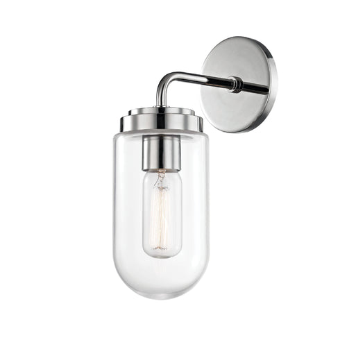 Mitzi Clara 1 Light Wall Sconce Model: H124101-AGB