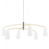 Mitzi Evelyn 6 Light Chandelier Model: H612806-AGB/SBK