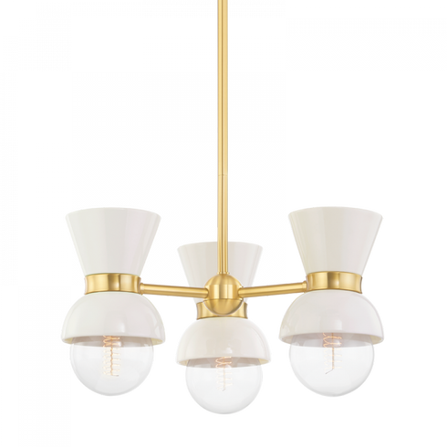 Mitzi Gillian 3 Light Semi Flush Model: H469603-AGB/CCR