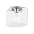 Mitzi Grace 1 Light Flush Mount Model: H284501SQL-PN
