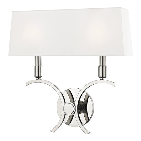 Mitzi Gwen 2 Light Large Wall Sconce Model: H212102L-OB
