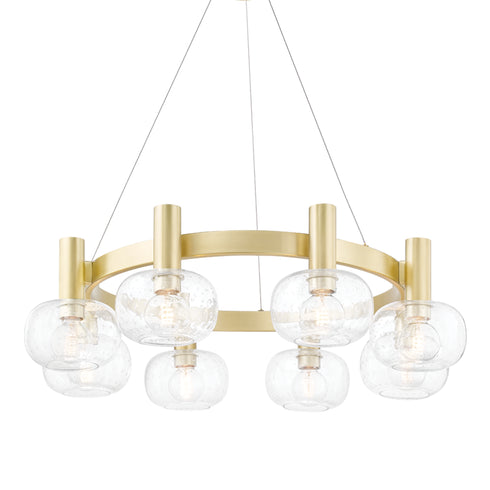Mitzi Harlow 8 Light Chandelier Model: H403808-AGB