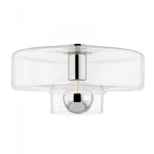 Mitzi Iona 1 Light Flush Mount Model: H524501-AGB