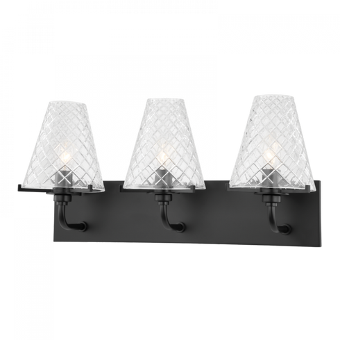 Mitzi Irene 3 Light Bath Bracket Model: H495303-SBK