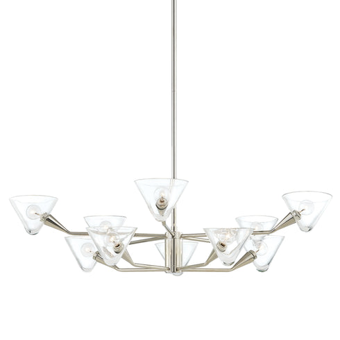 Mitzi Isabella 10 Light Chandelier Model: H327810-PN