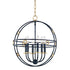 Mitzi Jade 6 Light Small Pendant Model: H236706-GL/NVY