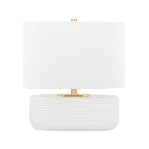 Mitzi Janel 1 Light Table Lamp Model: HL435201-MB